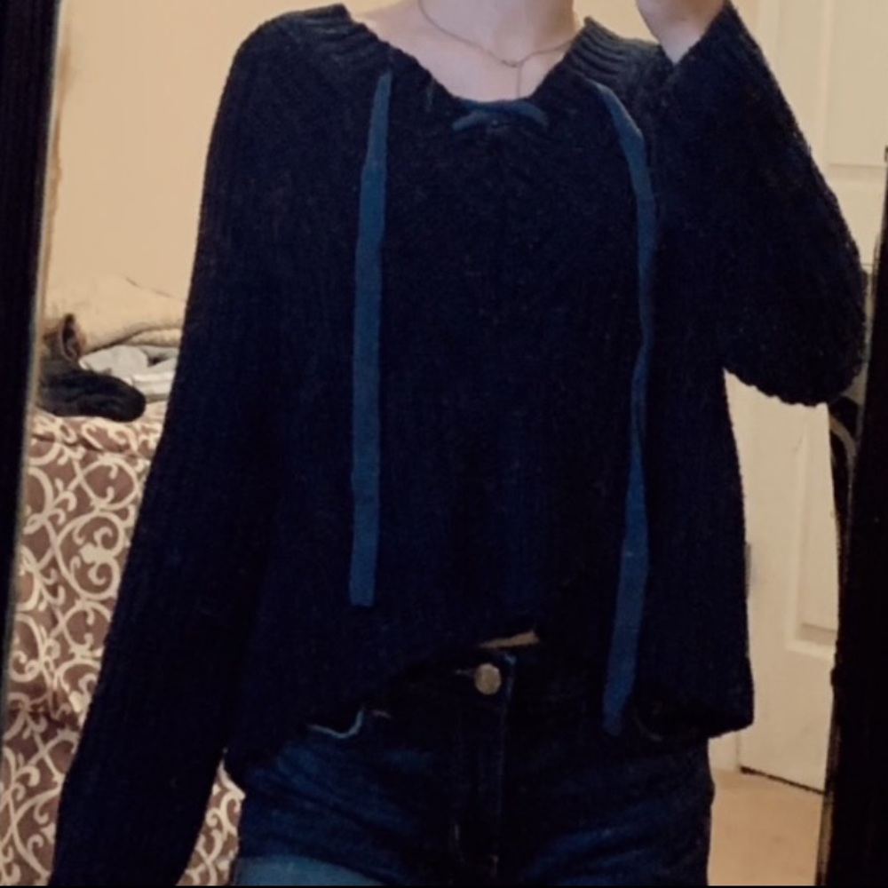 Aerie blue sweater